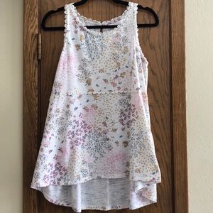 LC by Lauren Conrad floral swing tank